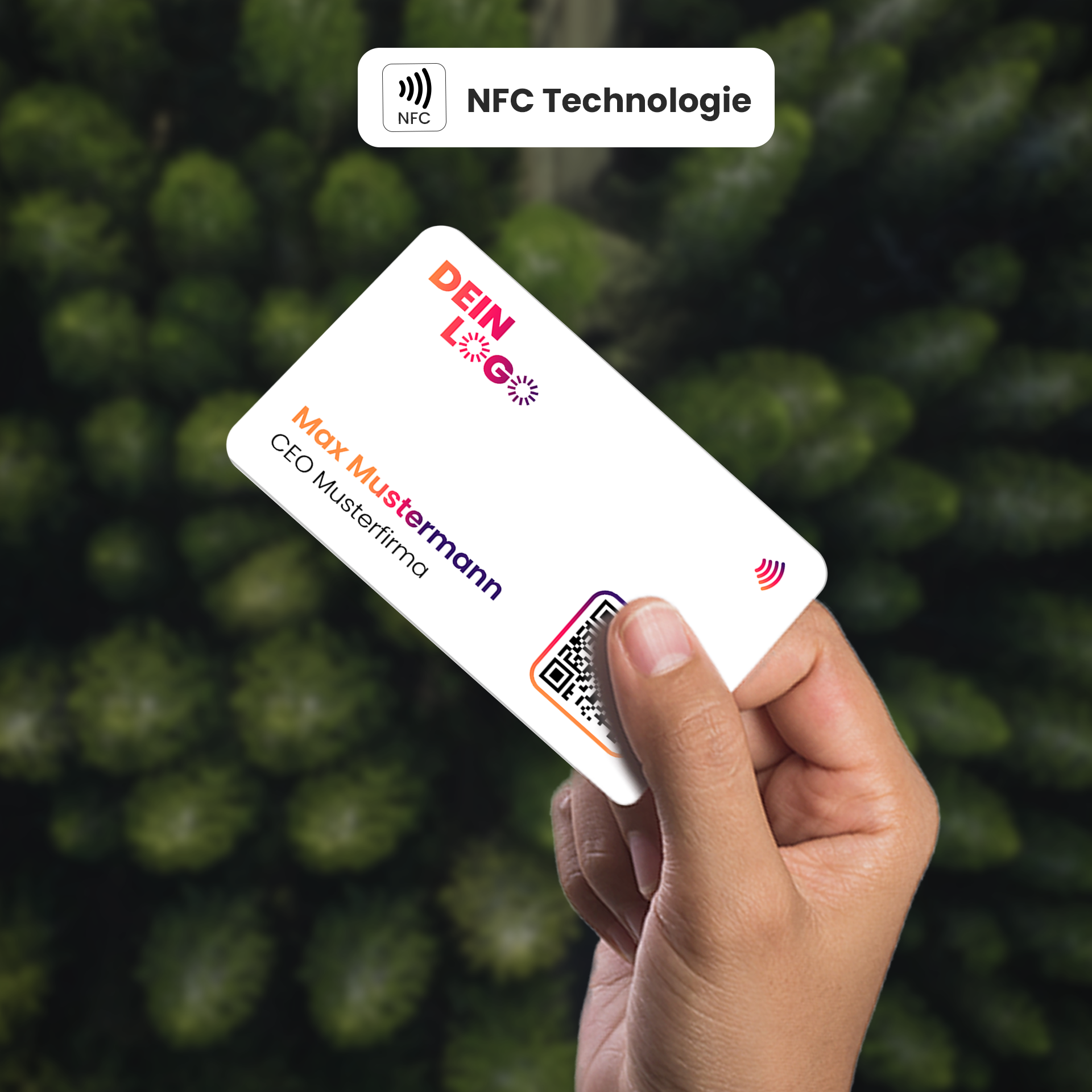 personalisierte NFC Visitenkarten bild